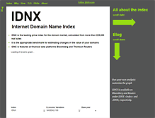 Tablet Screenshot of idnx.com